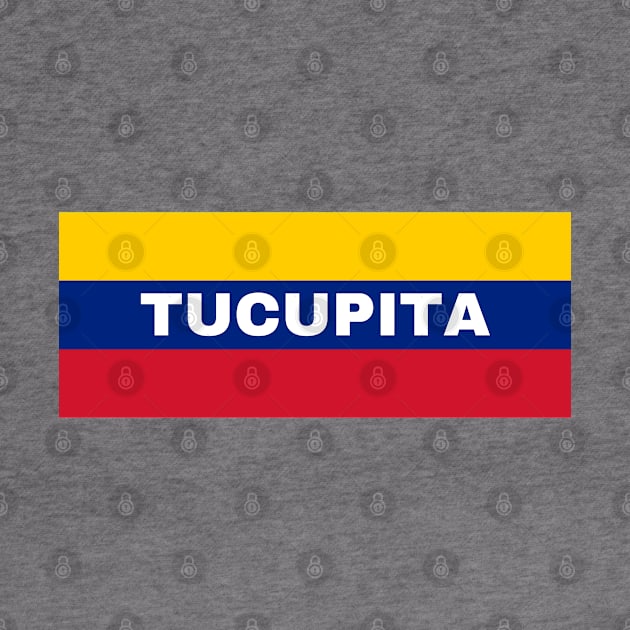 Tucupita City in Venezuelan Flag Colors by aybe7elf